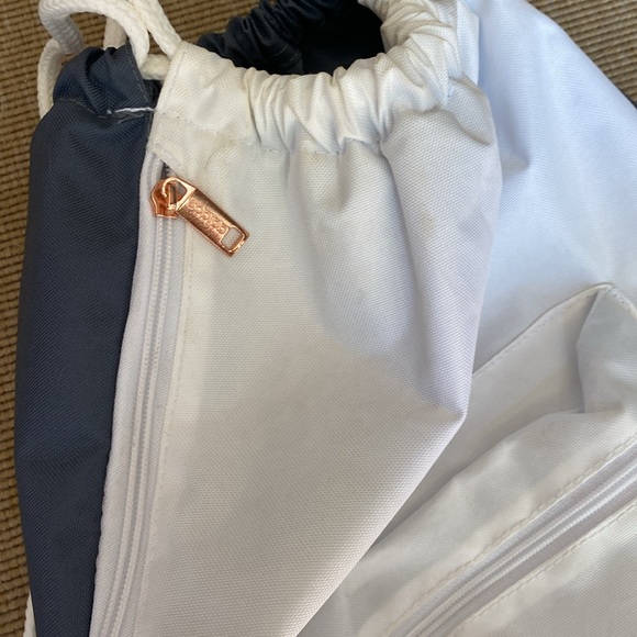 Adidas White Drawstring Backpack - Picture 9 of 11